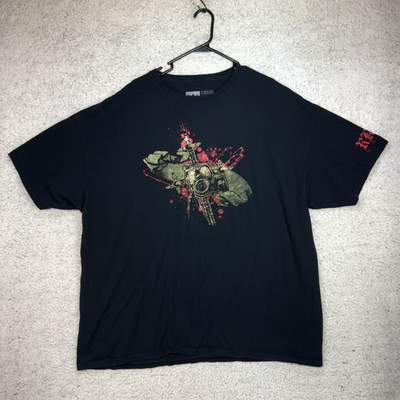 WWE Randy Orton Gas Mask RKO Legend Killer Black 2017 T-Shirt