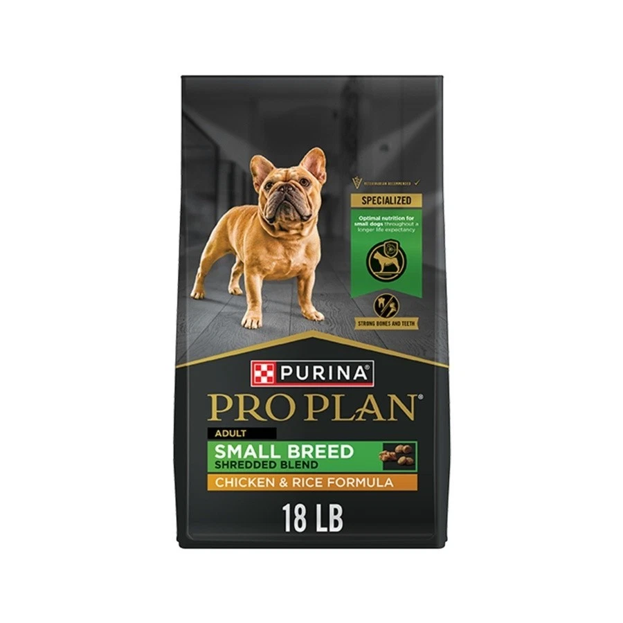 Purina Pro Plan Specialized Shredded Blend Small Breed Adult Dog Dry Food NWT