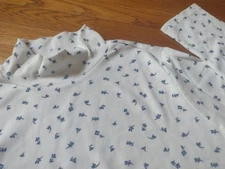 Womens Croft & Barrow 100% Cotton Long Sleeve Mock Neck Turtleneck Shirt