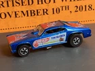Rare Vintage 1993 Hot Wheels Redline Mongoose Funny Car Tom Mcewen Blue 1/64