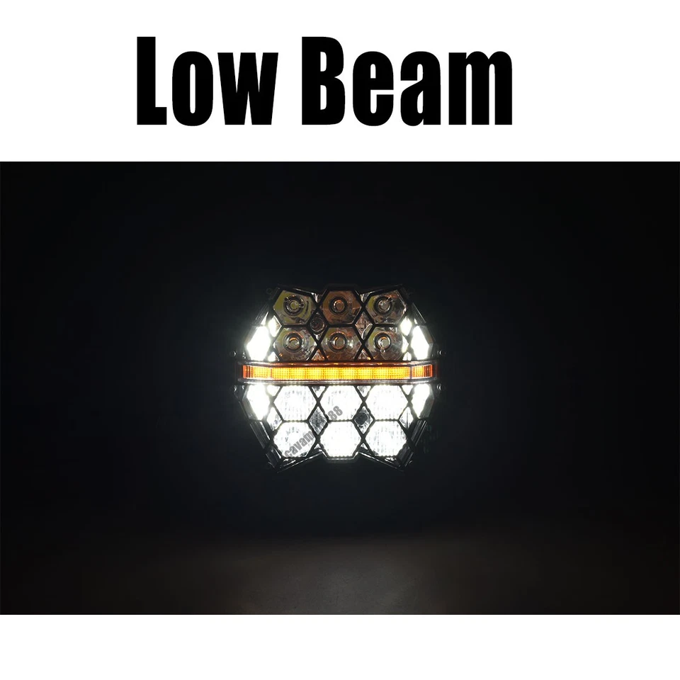 Faro LED 2X5,75"" para Triumph Speed/Street Triple T509 955 Rocket 3 velocidades 4 Foto 2 de 4