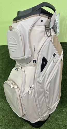 Sunday Golf The Big Rig Cart Golf Bag New 14 Way Toasted Almond