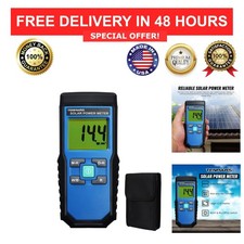 Solar Irradiance Meter 2000 W/m² Digital Sun Radiation Tester TENMARS
