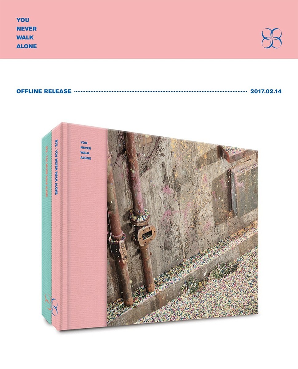 BTS [YOU NEVER WALK ALONE] Album 2 Ver SET/2CD+2 Photo Book+2 Card