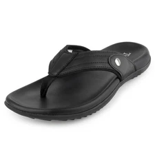 TIESTRA Super Soft Beach Summer Men's Sandals Non Slip Flip Flops