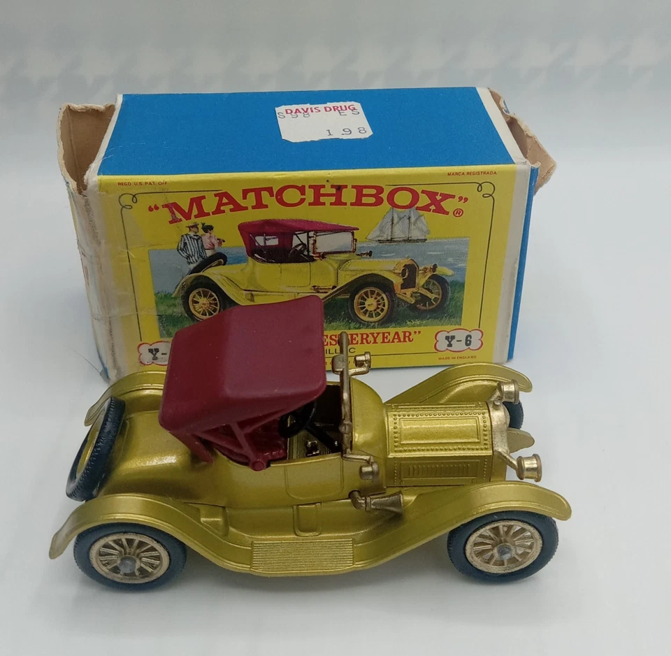 Matchbox Y-6 1913 Cadillac- Models of Yesteryear Good Condition - Image 2 of 4
