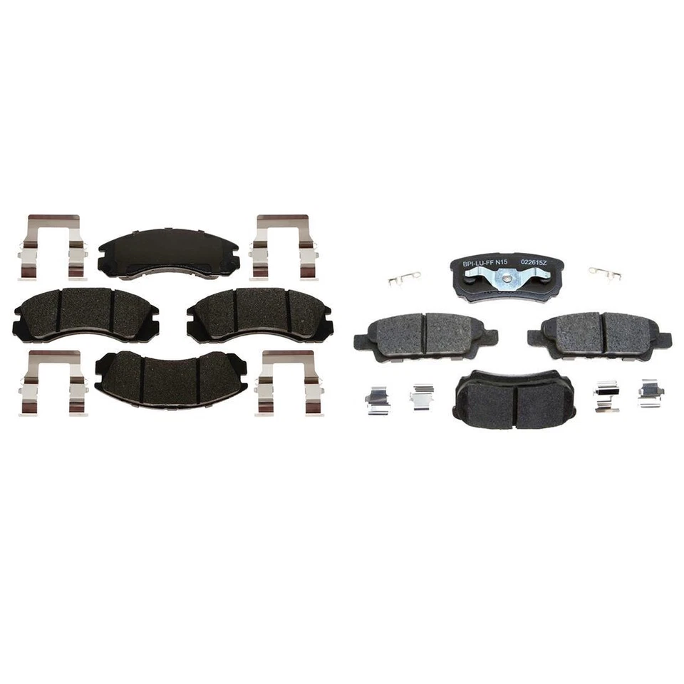 Pastillas de freno delanteras y traseras R-Line 2006 2005 de cerámica para Mitsubishi Outlander Foto 4 de 4