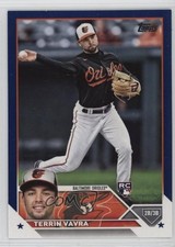 2023 Topps Series 2 Royal Blue Terrin Vavra #524 0c4