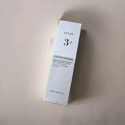 ANUA 3 Ceramide Panthenol Moisture Barrier Cream, Hydrating Daily Face Moistu...