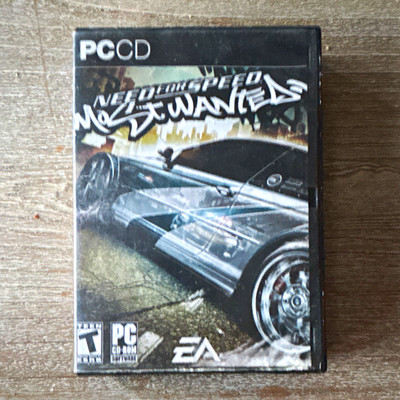 EA Need for Speed Most Wanted PC Racing Game T-Teen w/ Manual Discs 1-4
