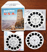 VIEW-MASTER SCENIC USA SAWYERS S5 A996 S3 REEL SET