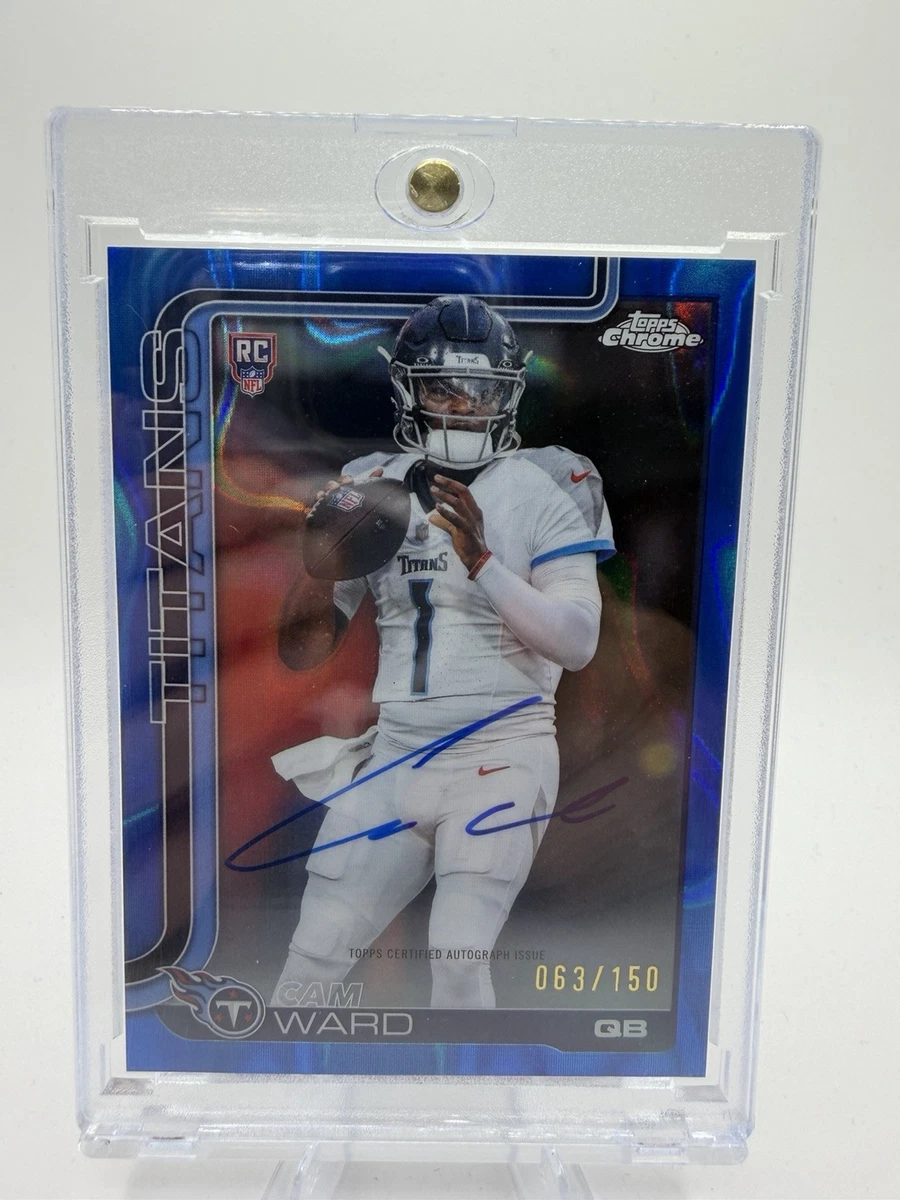 rare signed football cards Patrick Mahomes II & Saquon Barkley 2018 Iconic Ink Facsimile Autograph  Edition Football Card - Super Bowl LIX (59)