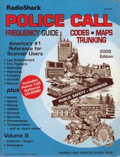 RadioShack Police Call Frequency Guide 2005 Edition America's 1 Reference ...