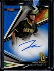 2022 Bowman's Best James Wood Best of Auto Blue Refractor #/150 Padres