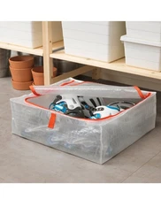 Zippered Storage Case/Bag 21 ¾ " x 19 ¼ " x 7 ½ " Under Bed