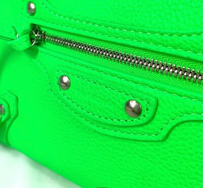 Balenciaga Neo Classic City Bag Leather Mini Green | eBay