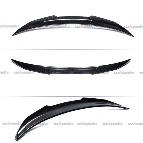 HIGHKICK PSM STYLE CARBON FIBER TRUNK SPOILER WING FOR 17-23 BMW 5SERIES G30 G38 - Picture 2 of 12