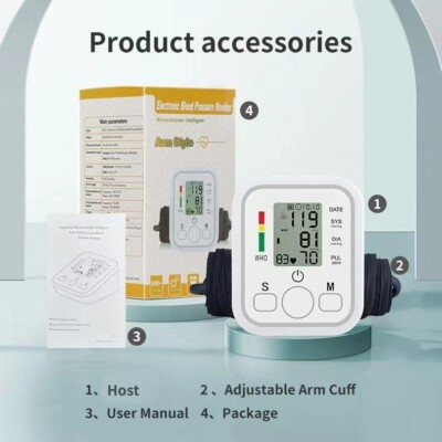 #ad #ad Blood pressure monitor fully automatic upper arm intelligent voice broadcast $20.00