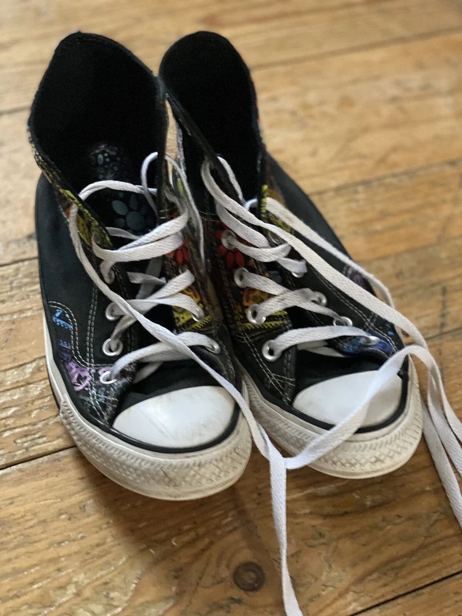 Silver converse clearance size 6