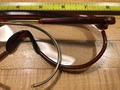 VTG American Optical AO Safety Clear Lens Cable Hooks Safety Glasses FULL RARE - Picture 9 of 16