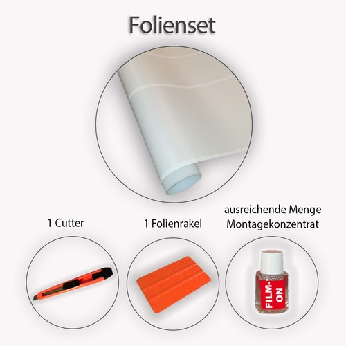 28,90€/m² Fensterfolie Milchglasfolie STREIFEN Dekor Folie Sichtschutz FD0001 - Bild 11 von 11