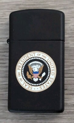 George H.W Bush White House Issue Presidential Seal VIP Gift Zippo