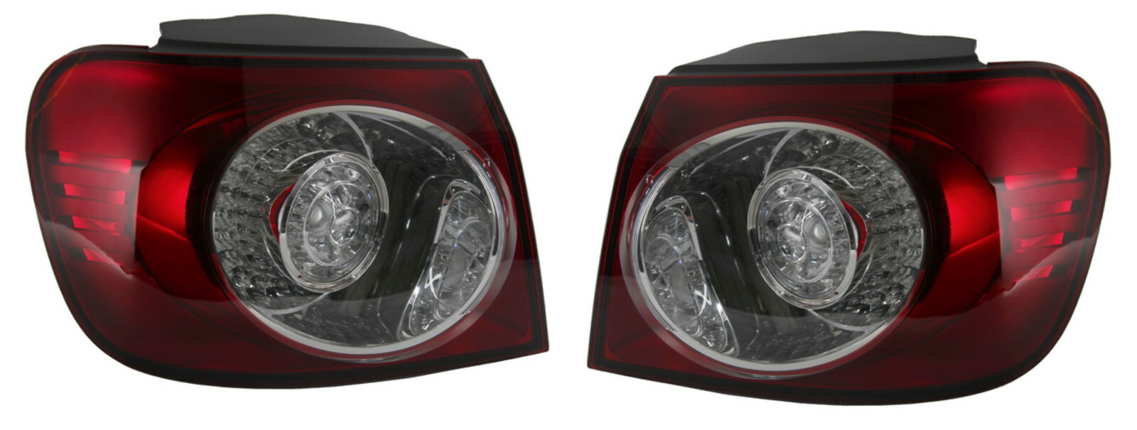 Feu arrière LED Valeo bi-colore rouge et blanc pour VW Golf Plus de 2005 à 2013
