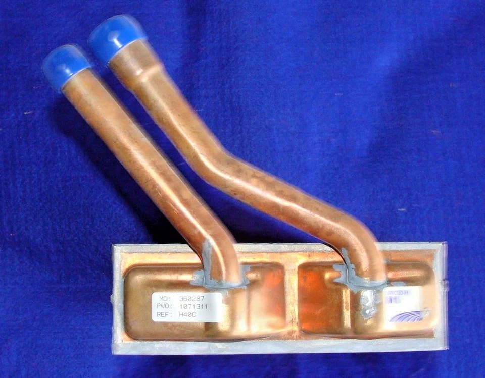 Núcleo de calefacción AC Delco #15-60025 para camionetas Chevrolet y GMC 1984-96 G10-G-30 con aire acondicionado Foto 2 de 4