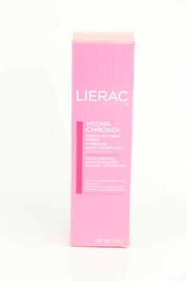3 PACK Lierac Hydra-Chrono + Gentle SoothingCream WeakenedSkin -1.45 oz U22A