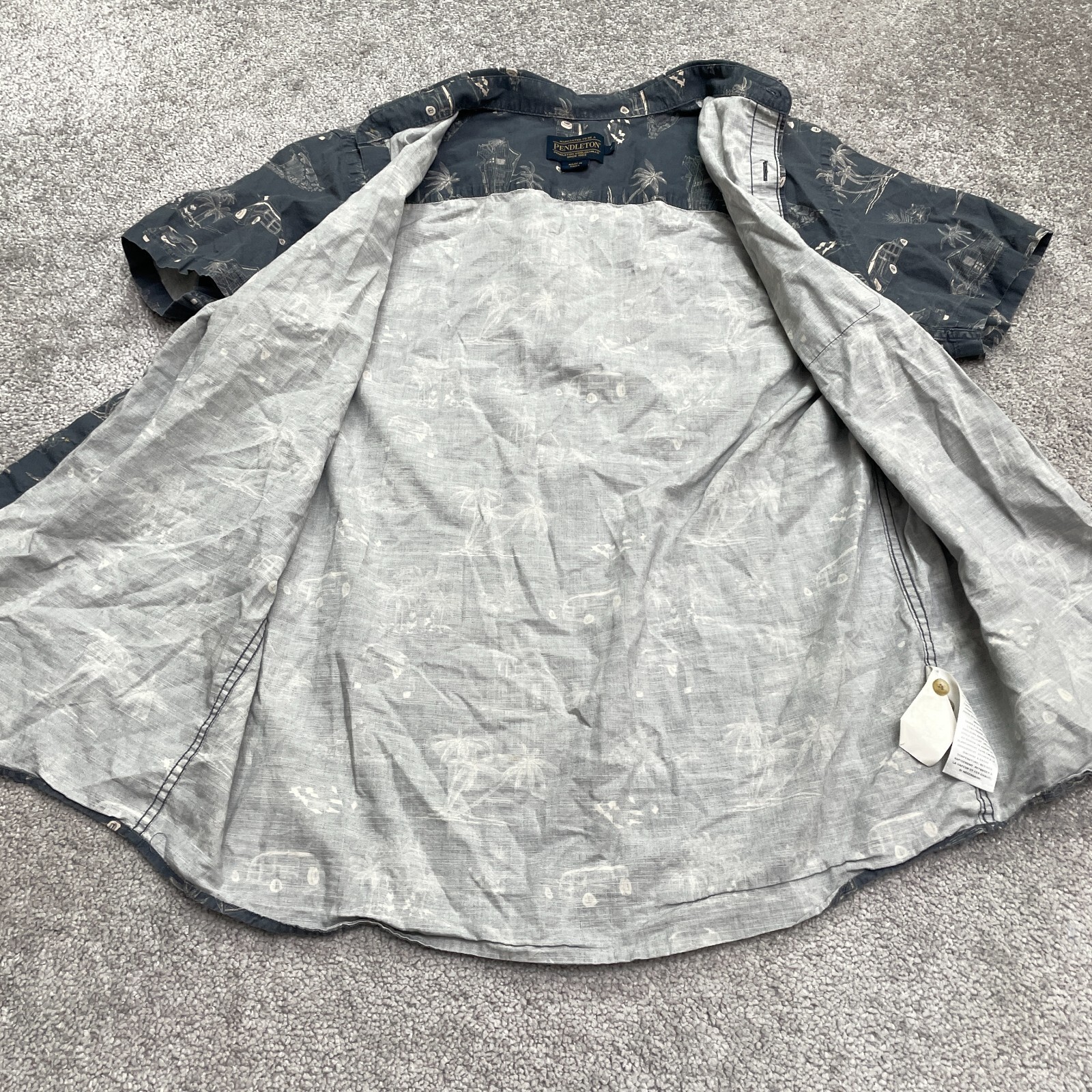 Pendleton Beach Vacation Button Down Shirt Mens M… - image 5