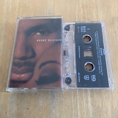 AVANT ''ECSTASY'' 2002 CASSETTE TAPE R&B Rare Usa Import