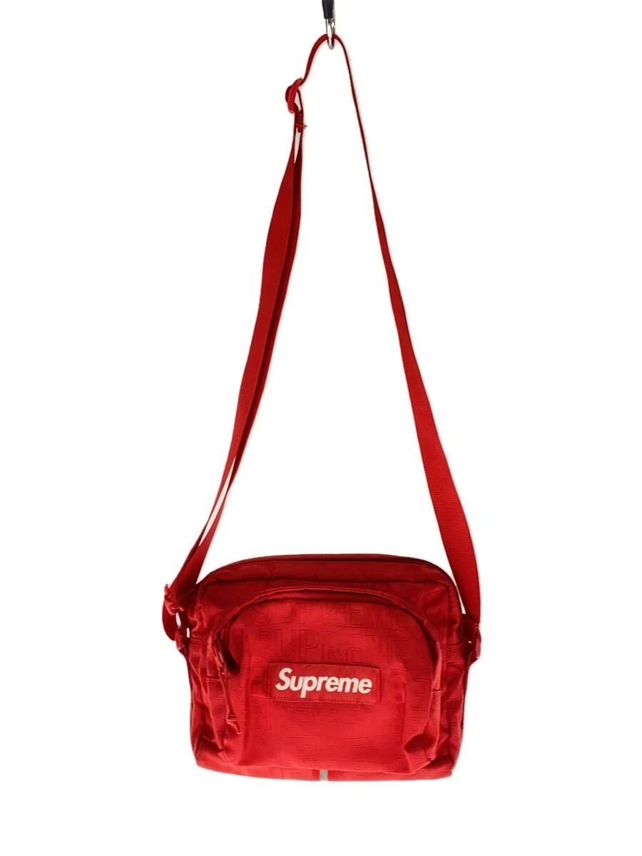 Sac bandoulière Supreme ROUGE occasion