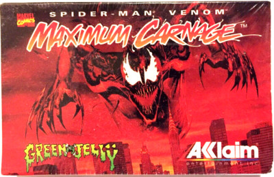 MAXIMUM CARNAGE~ Acclaim Promo Cassette Tape ~RARE~ Green Jelly ~VINTAGE 1994~NM