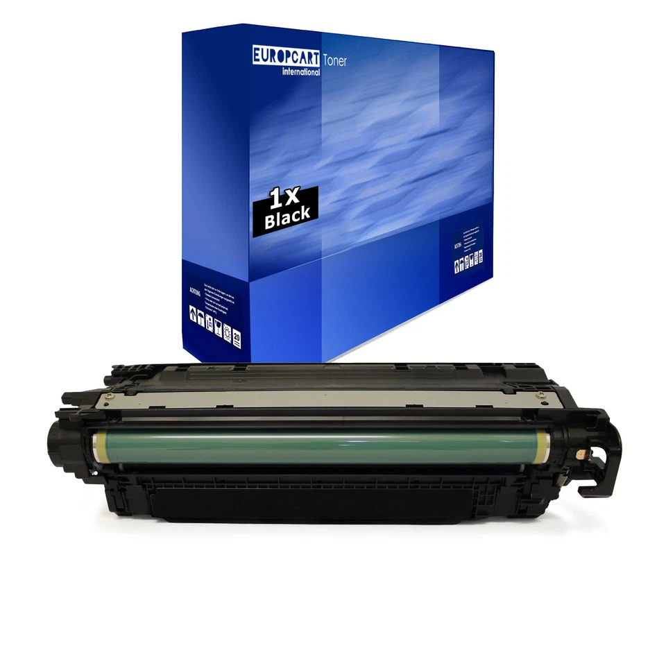 Europcart Patrone SCHWARZ Alternative für HP Color LaserJet CP-5225-XH