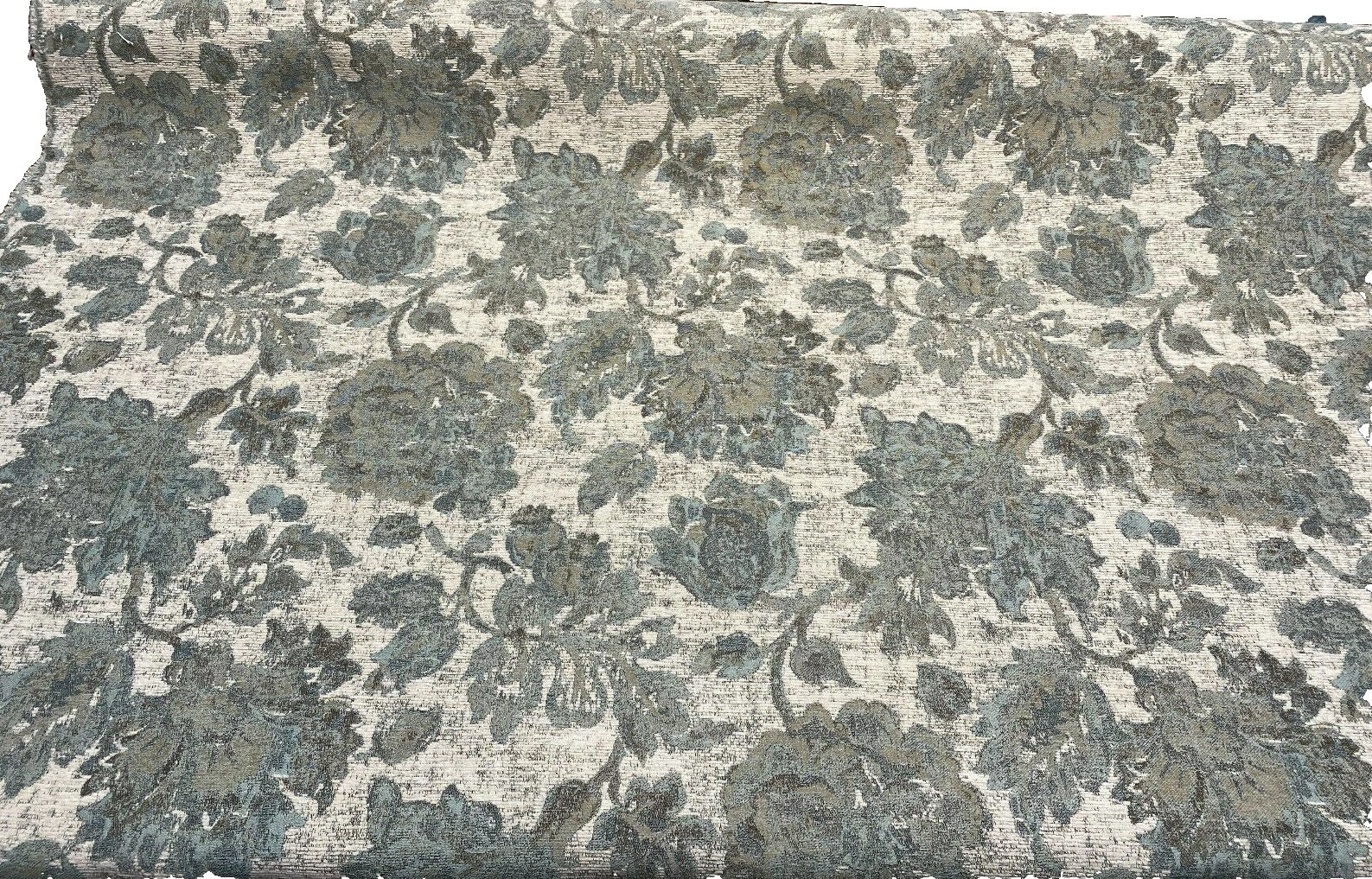 Vestuario de Chenille-Telas artesanales Floral Abrigo/chaqueta