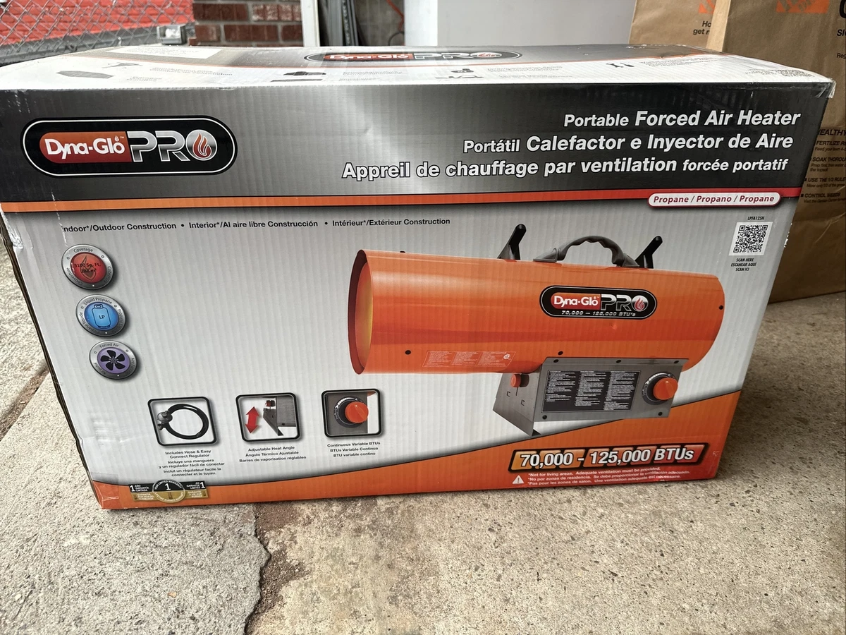Dyna glo pro propane cheap heater