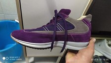 cristiano gualtieri scarpe uomo Camoscio Viola