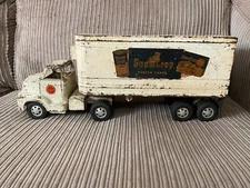 Dunwell Toys Snow Crop Foods Pressed Steel Toy Semi Truck DA-43