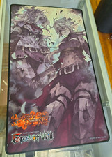 Force of Will Advent of the Demon King Prerelease Playmat Hilda & Saffina TCG