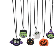 Halloween Character Necklaces, Halloween, Jewelry, 48 Pieces