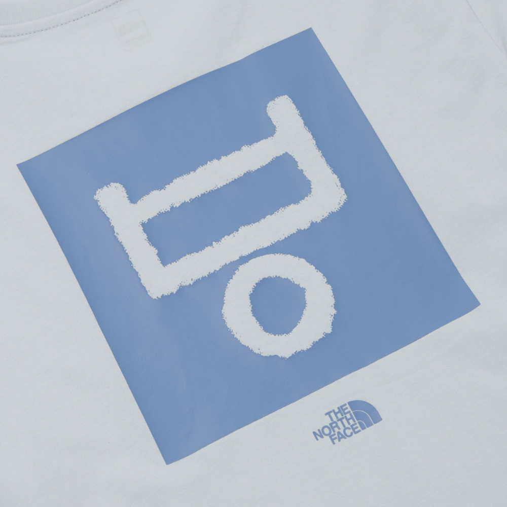 【THE NOTRH FACE】 TNF HANGEUL S/S R/TEE‐LIGHT_BLUE The North Face Korea HANGEUL S/S R/TEE 4 NT7UQ55B LIGHT_BLUE