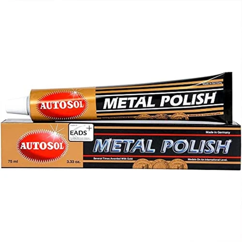 Autosol Original Solvol Chrome Metal Aluminium Motorcycle Cleaner Polish Car75ml