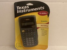 Texas Instruments TI-30Xa Scientific Calculator Factory Sealed 