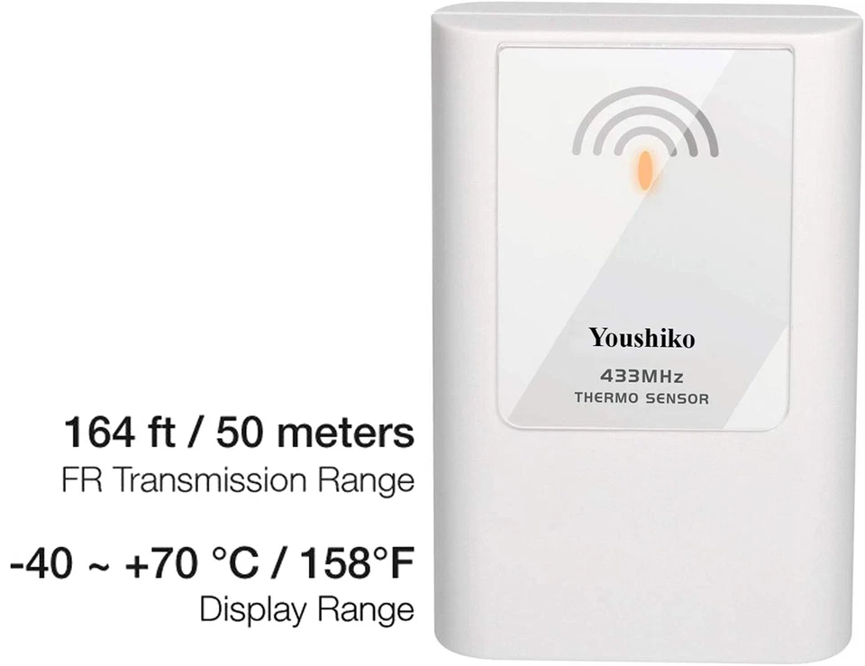 Wetterstation Funksteuerung Projektionswecker (UK-Version) mit MSF - Bild 4 von 4