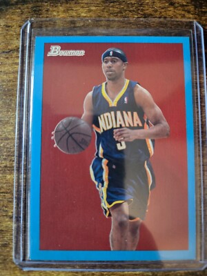 2009-10 Bowman '48 TJ Ford Blue 533/1948 #31 Indiana Pacers