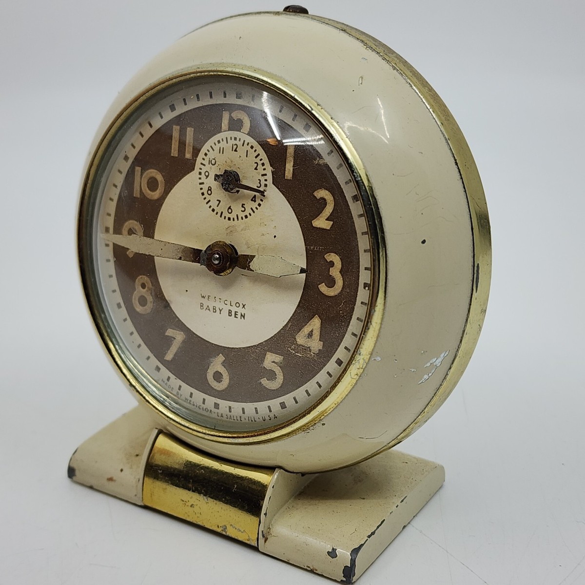 Vintage WESTCLOX Baby Ben Alarm Clock Style Art Deco ALARM