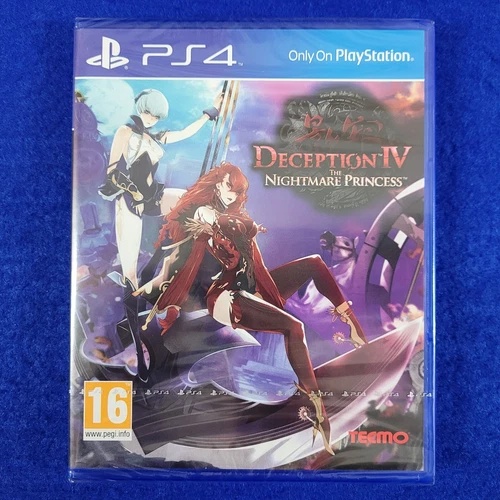ps4 DECEPTION IV 4 The Nightmare Princess NEW & Sealed REGION FREE PAL PS5