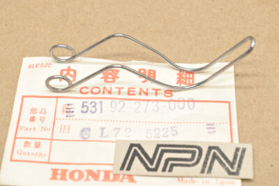 #ad #ad NOS Honda CL72 CL77 Cable Adjustment Stopper Clip 53192 273 000 $24.85