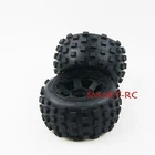 24mm hex Off Road Knobby Rear Tire for Rovan HPI Baja 5B King Motor Buggy
