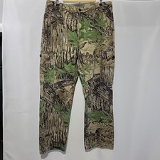 Vintage Walls Realtree Pants Mens Large Camo Cargo USA Made Regular Double Knee